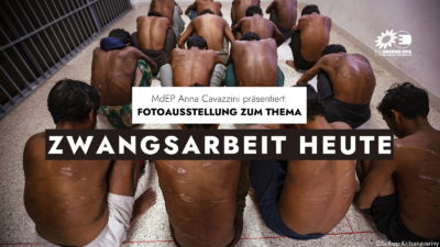 Vernissage zur Fotoaustellung "Zwangsarbeit heute" in Leipzig @ BÜNDNIS 90/DIE GRÜNEN Leipzig, Hohe Str. 58, 04107 Leipzig